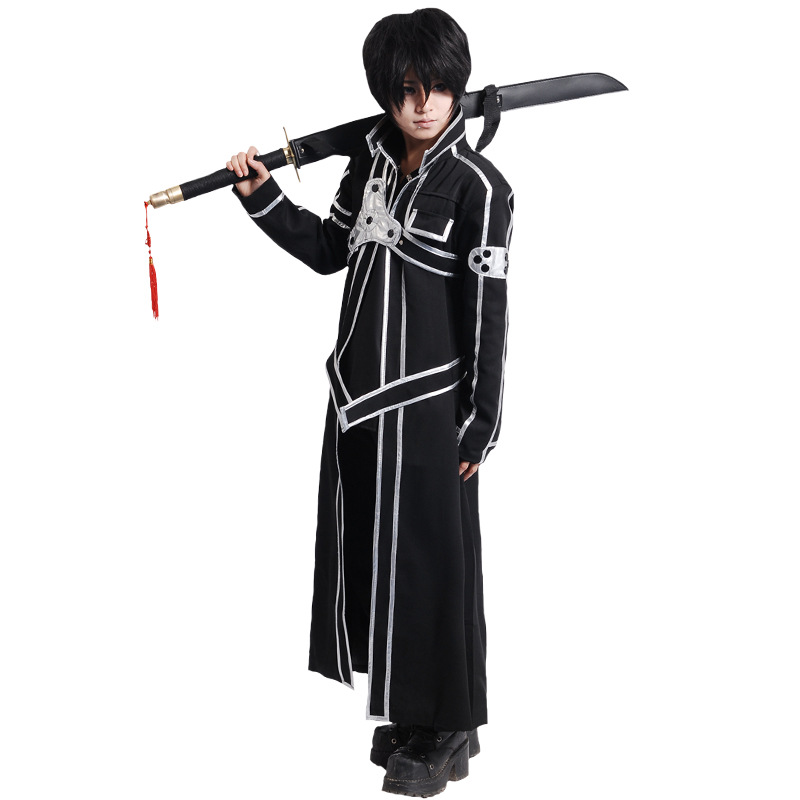 刀剑神域 桐谷和人披风 男装外套 cos服装 男主桐人cosplay衣服