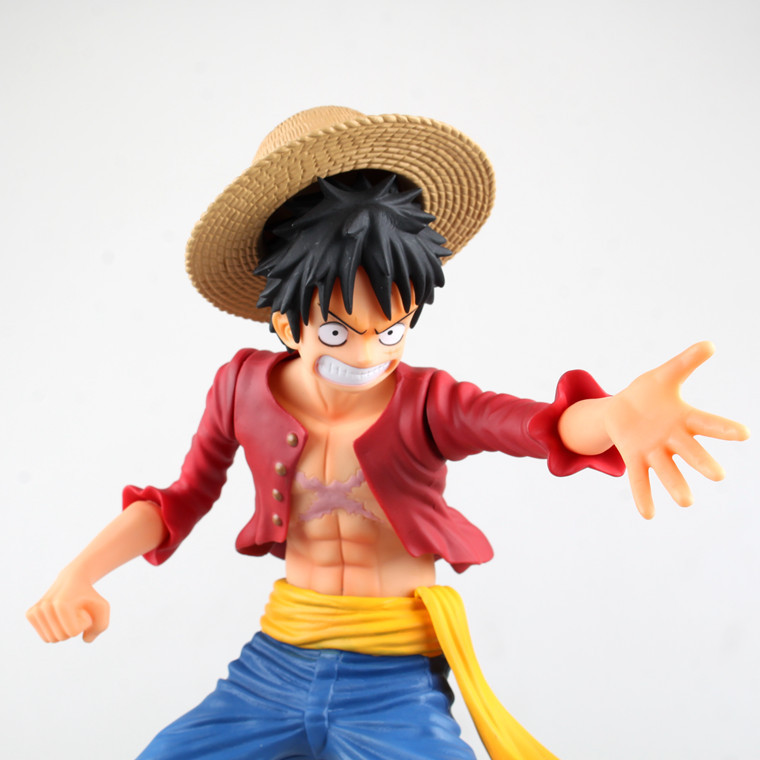 动漫玩具批发海贼王/航海王 超大火拳路飞 盒装模型摆件手办