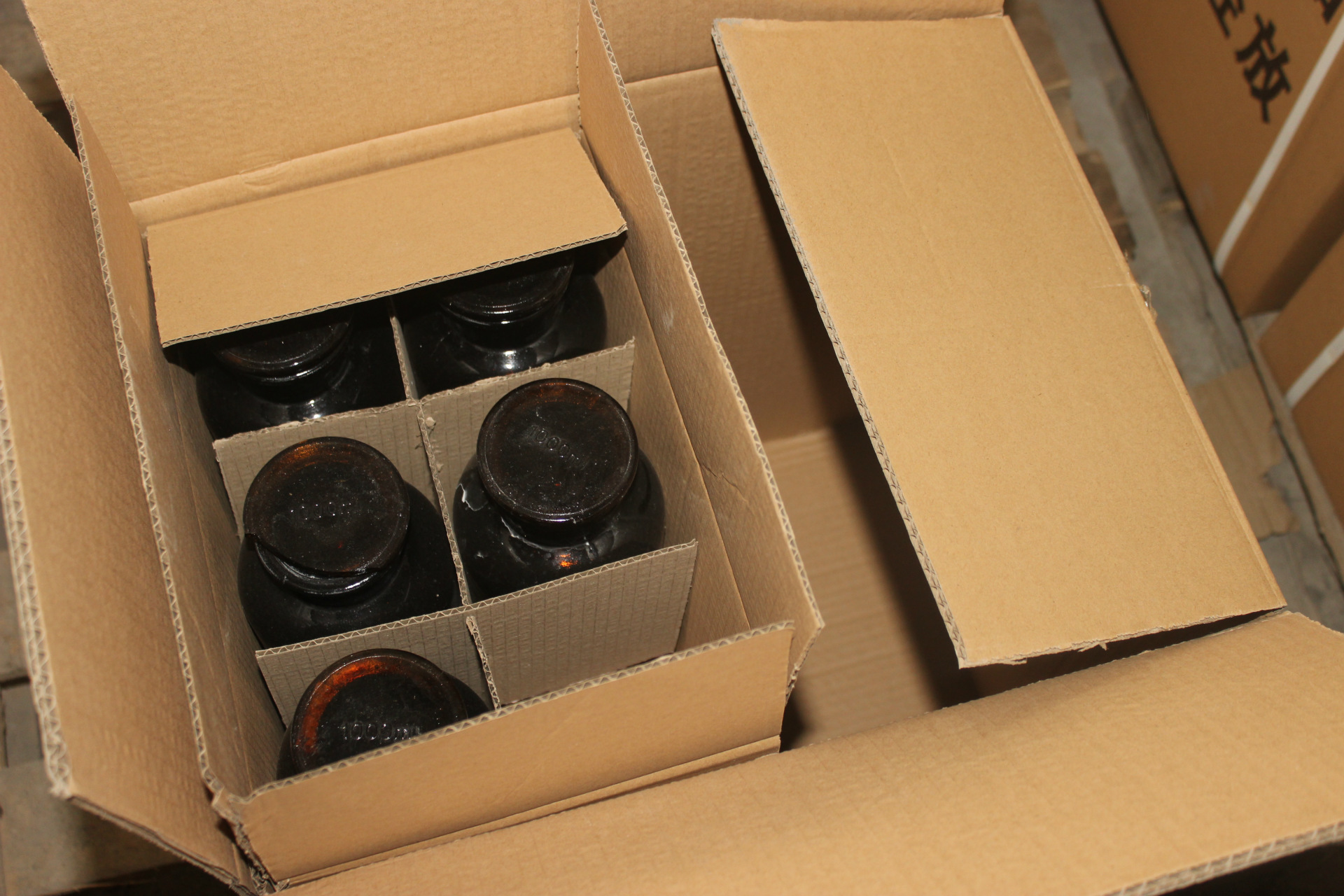 1000ml棕色大口试剂瓶 药品包装瓶 取样瓶 磨砂口密封瓶厂家直销