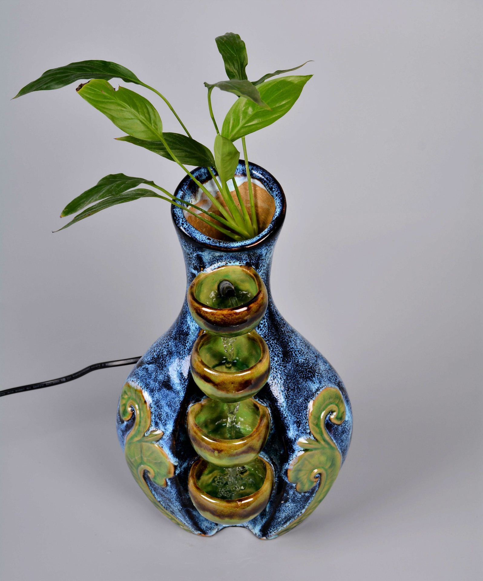 陶艺大师纯手工制作 正宗石湾陶瓷花瓶a004 家居摆件 创意礼品