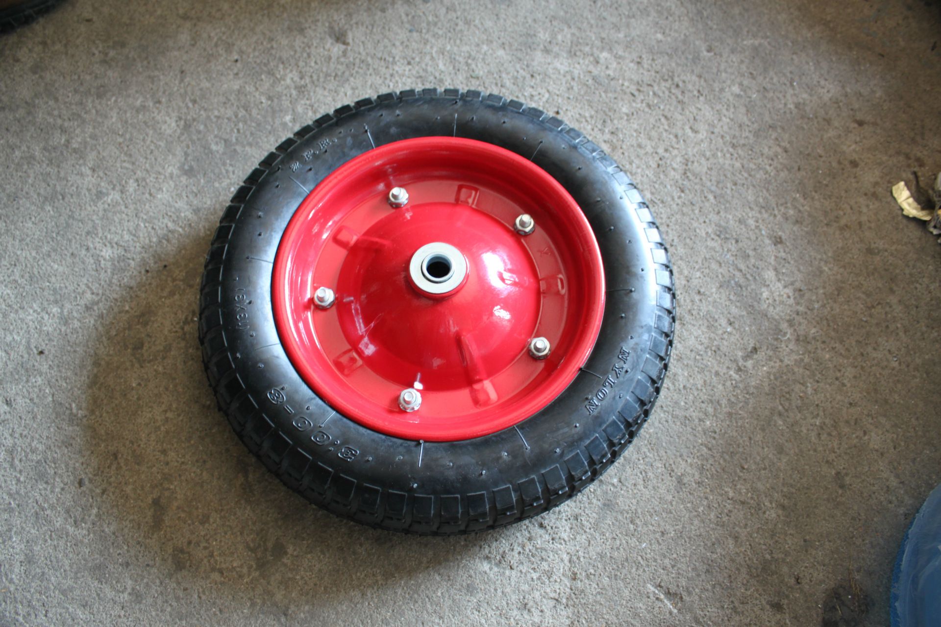 13寸橡胶充气轮,气胎轮 打气轮,手推车轮 13x3 3.00-8 轮子