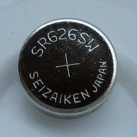 seizaiken精工377 sr626sw氧化银电池 低电流用 5粒排卡装