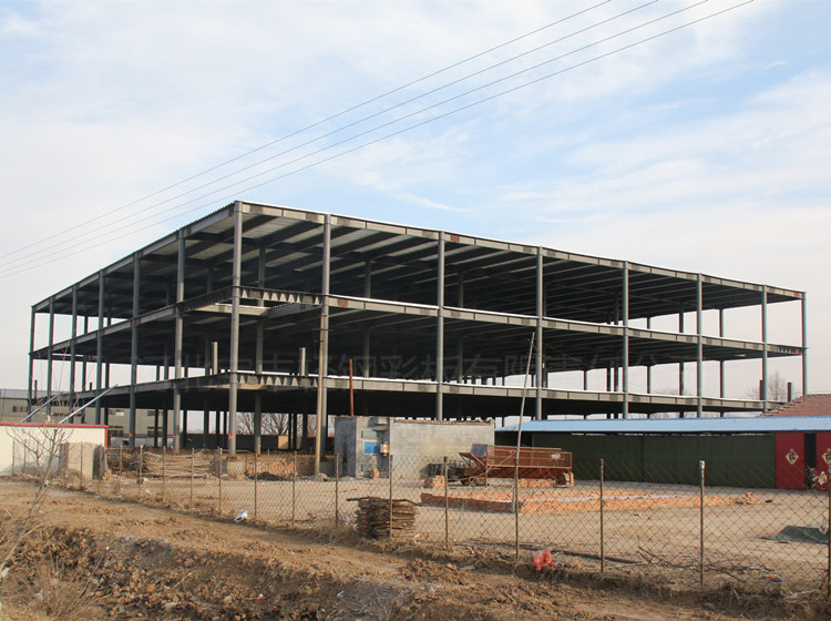 钢结构厂家生产钢结构多层框架建筑 q235h型钢安装便捷