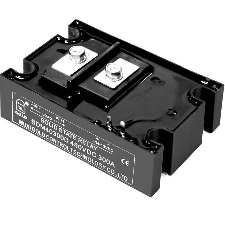 固特 直流固态继电器 24v固态继电器 sdp6080单相直流ssr模块