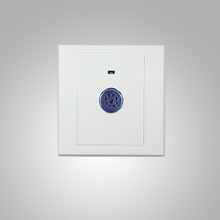 松锦S001纯白系列  86型暗装墙壁开关 节能灯LED声光控 厂家供应