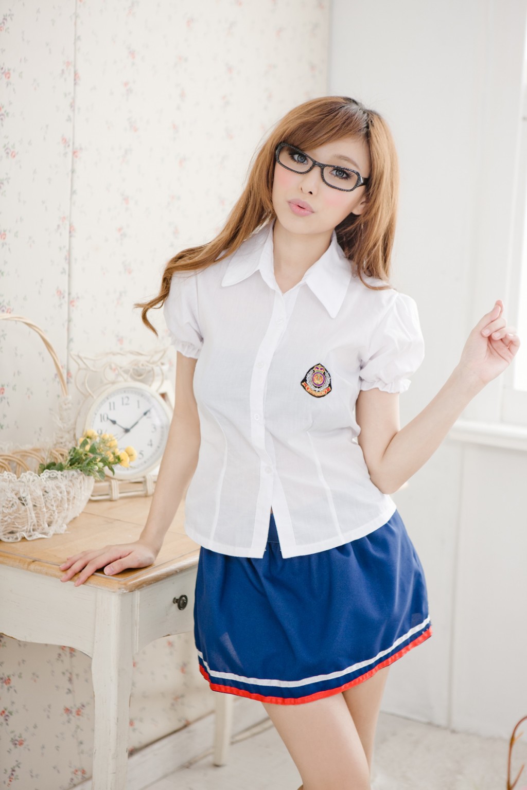 情趣内衣 淘宝热卖爆款清纯学生装 柔情齐b小短裙情趣睡衣 批发