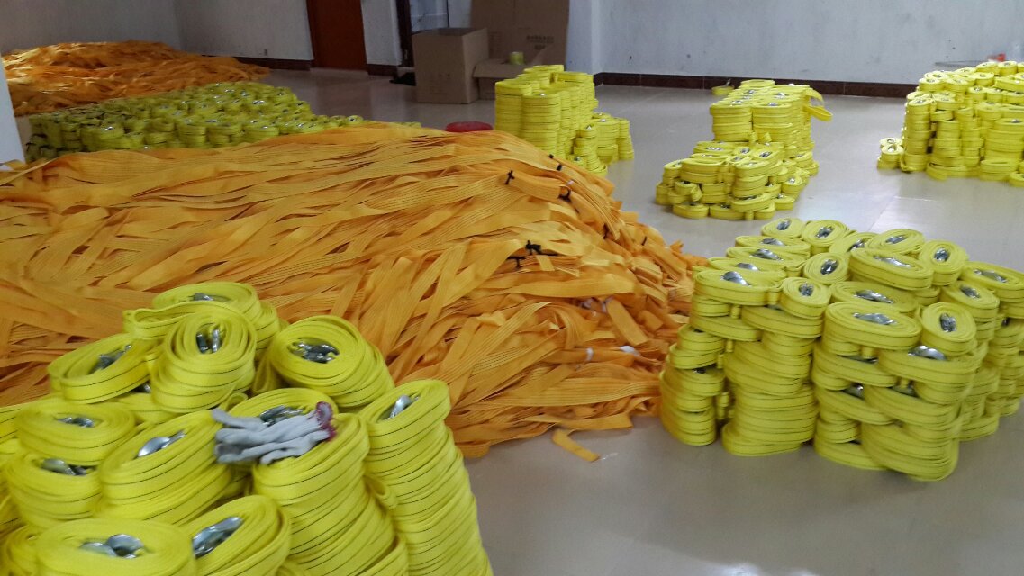 cys-305 车用应急 双色双层加强加厚拖车绳 4米5吨