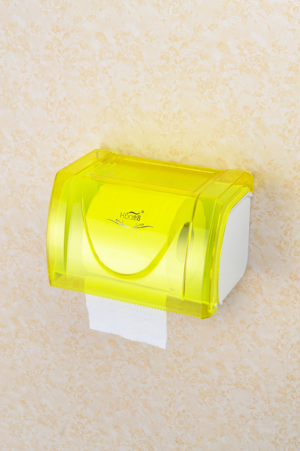 惠8塑料纸盒卫生间纸巾盒纸盒 厕纸盒防水擦手纸盒 805#20长纸盒