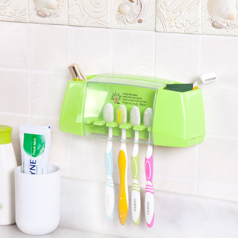 Patent Multi-Functional Toothbrush Rack Storage Rack Organizing Storage Box Household Supplies