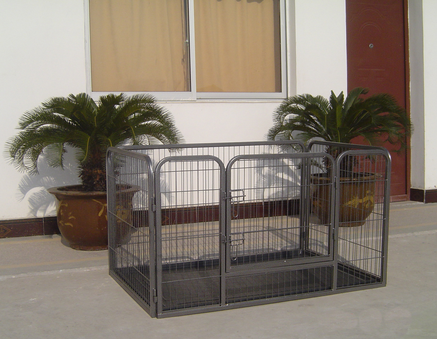 4片方管围栏狗围栏大围栏可加底盘