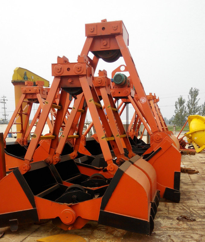 厂家直销 小型dyj液压抓斗 电动起重马达抓斗