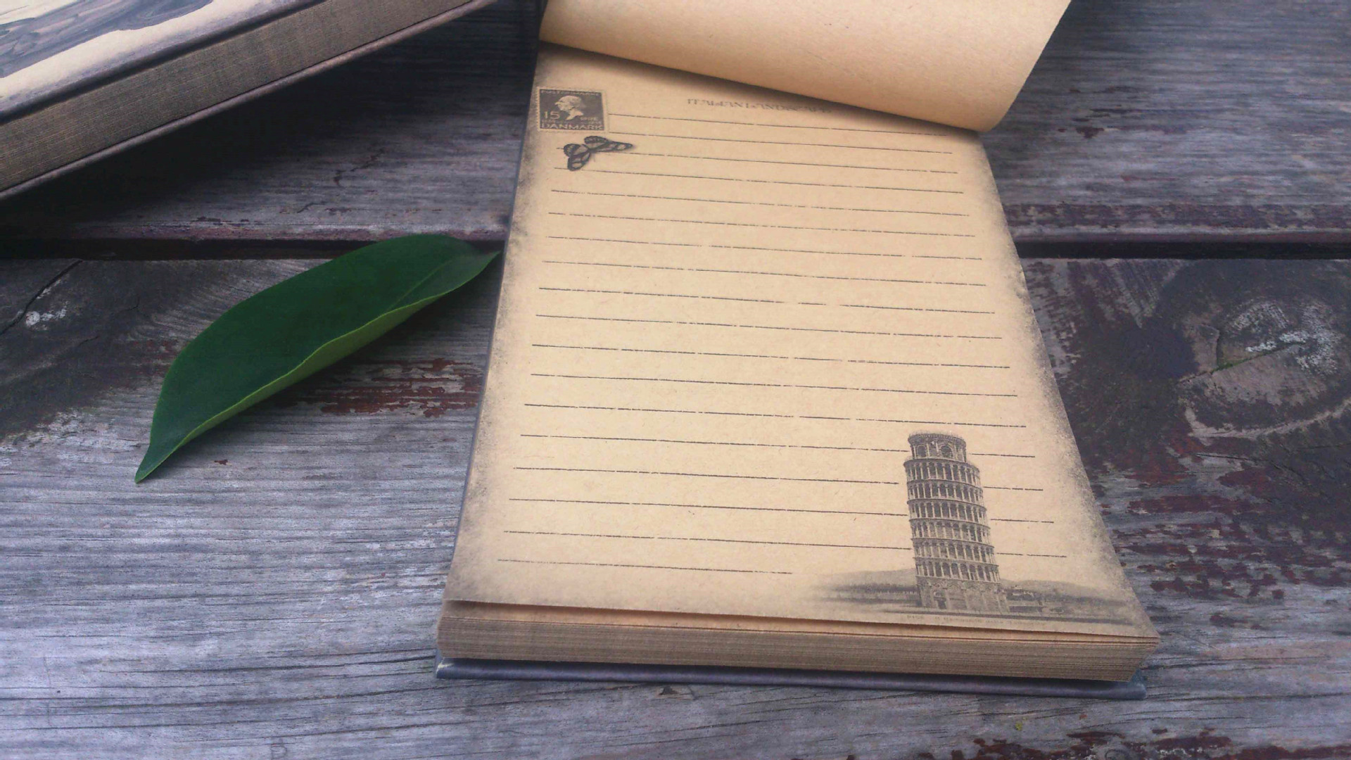 外贸便签定制 麻绳竖版便条本 海川向往复古牛皮纸记事本