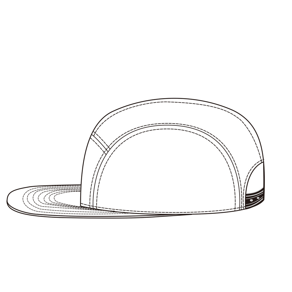 订制生产五页棒球帽 来图订做 在线设计 活动帽 潮帽