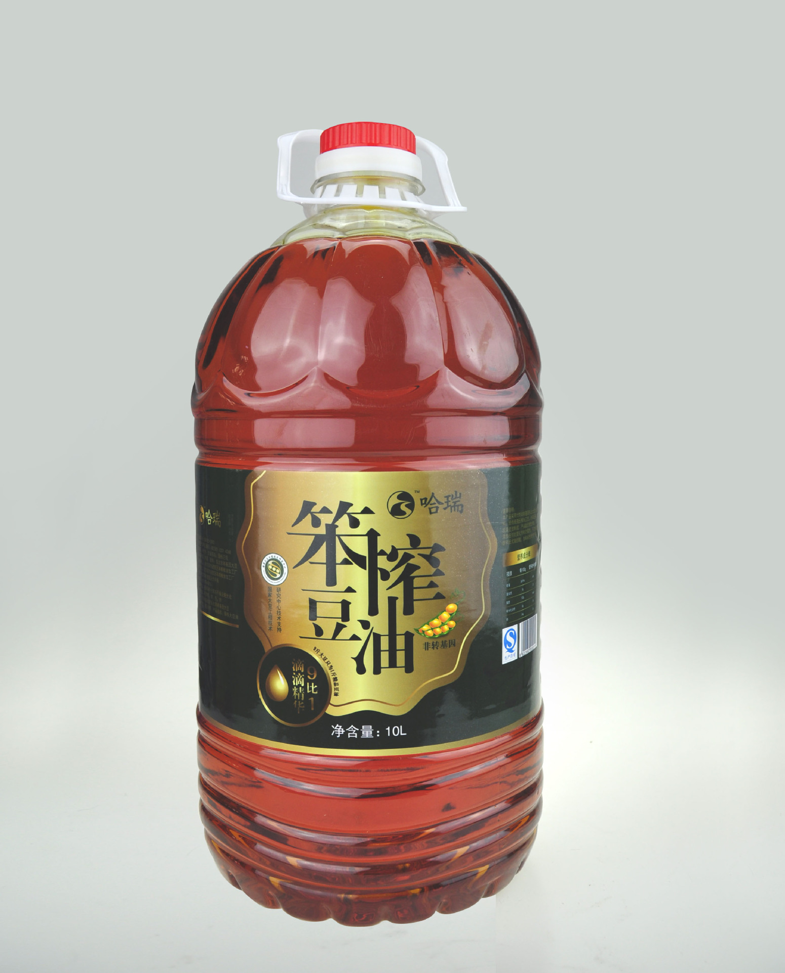 厂家直销100%纯笨榨非转基因大豆油10l桶原生态无添加