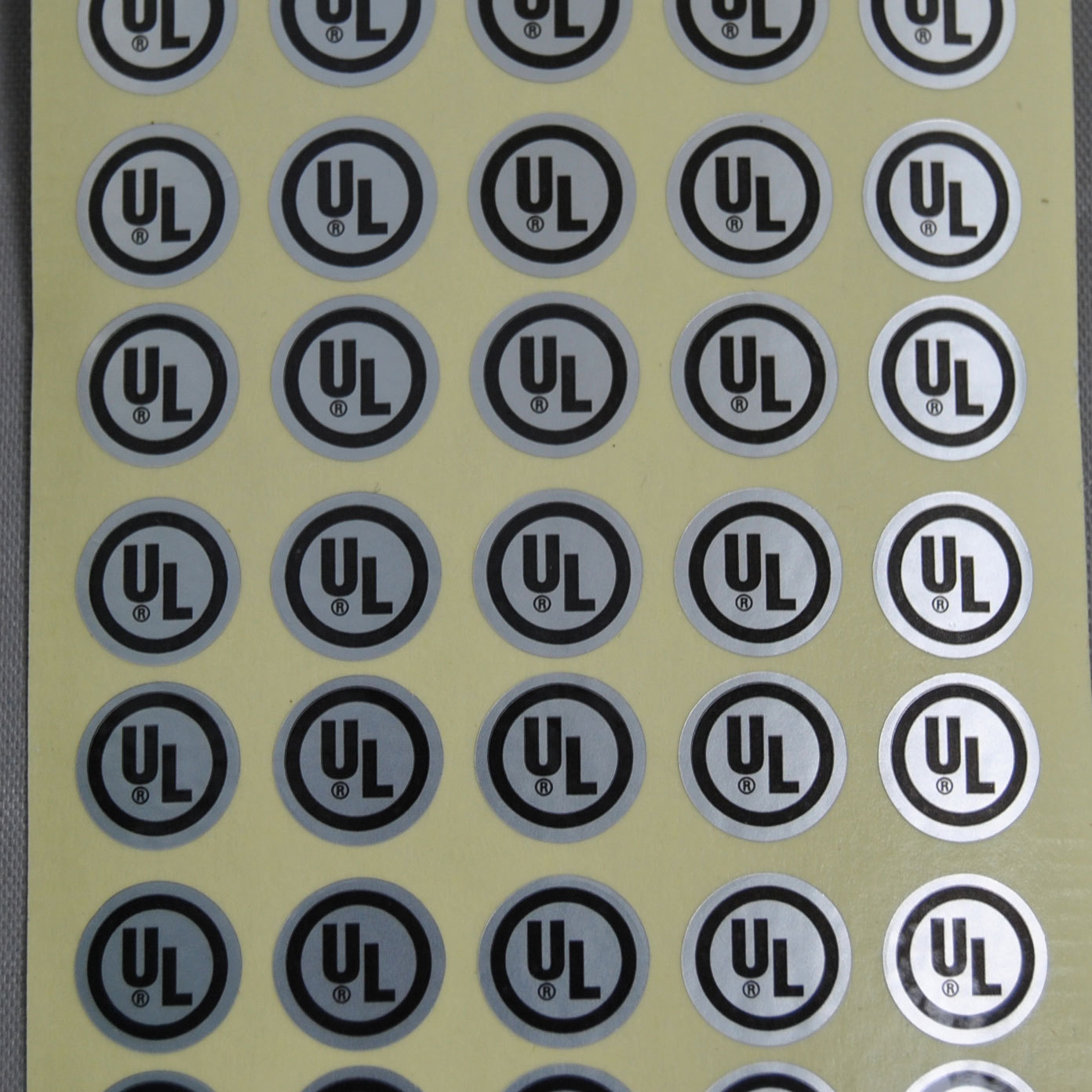 现货供应ul不干胶标签 ul标签 ul贴纸 ul标贴