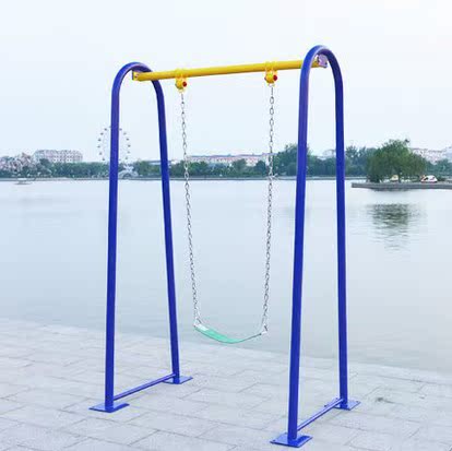户外健身器单人秋千 公园健身器材 小区公园室外路径健身器材广场