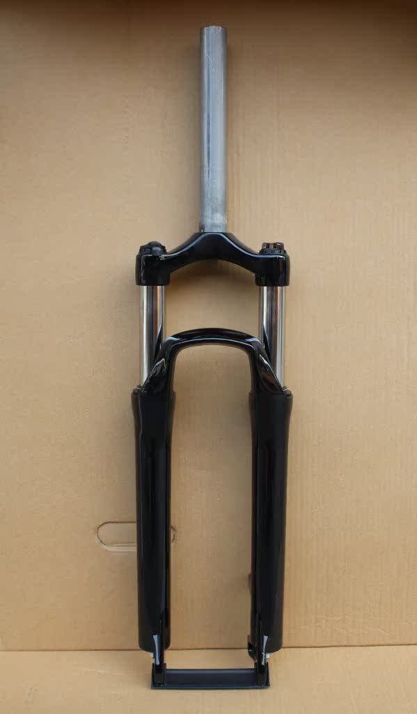 26寸自行车前叉 山地车铝合金前叉 无标