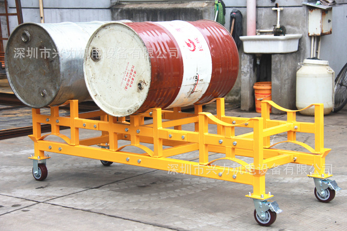 油桶支架三组(ty-150a) 油桶架子 固定油桶架 平放支架