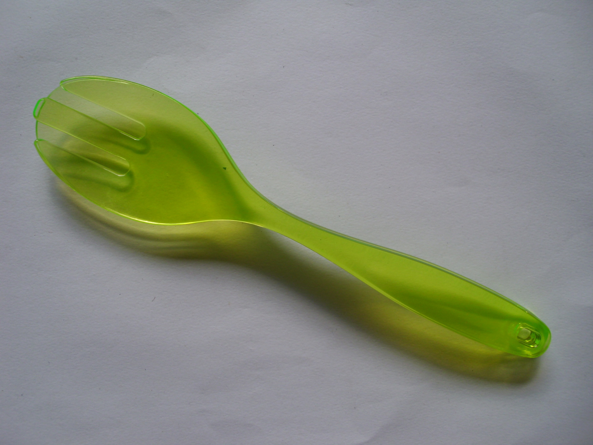 厂家供应塑料沙拉叉勺 食物搅拌叉勺 沙拉叉 沙拉勺 2套件叉勺