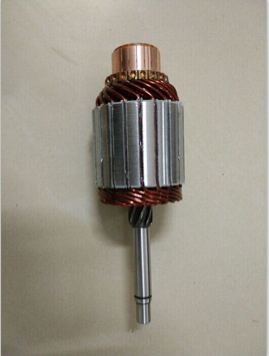 d7e22原厂配件手工绕线起动机转子出口批发零售