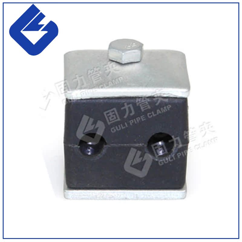 【固力品牌供应商】G1双孔尼龙管卡