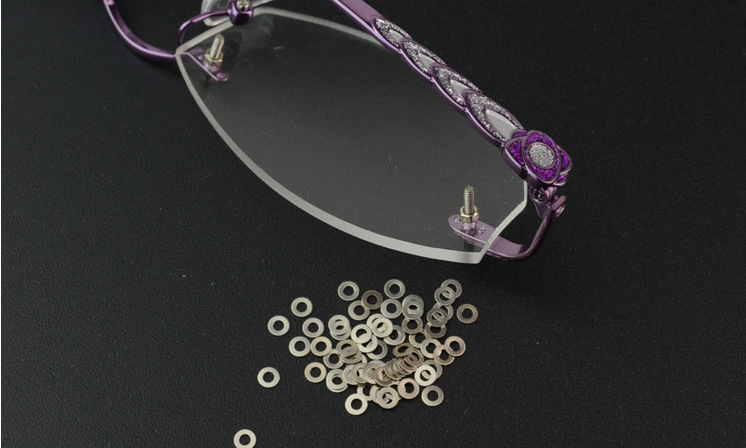 眼镜垫片,金属垫片,pvc 垫片,眼镜配件