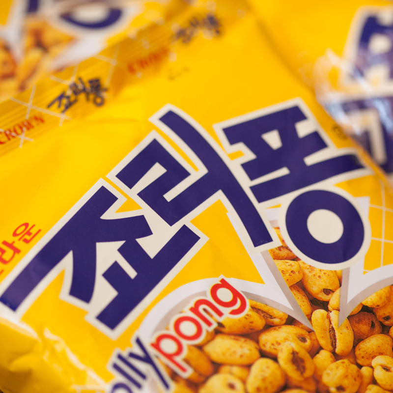 韩国食品批发 可拉奥可瑞安大麦粒爆米花89克 16个/箱(7777*16)