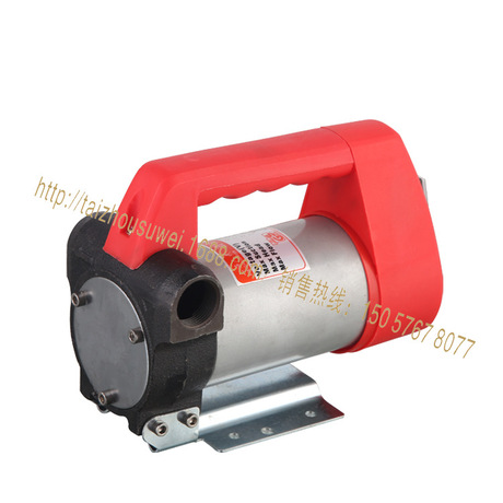 12v 24v直流加油泵220v电动柴油自吸泵 电瓶油桶泵抽油机