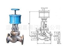 不锈钢气动腰鼓阀   气动腰鼓阀