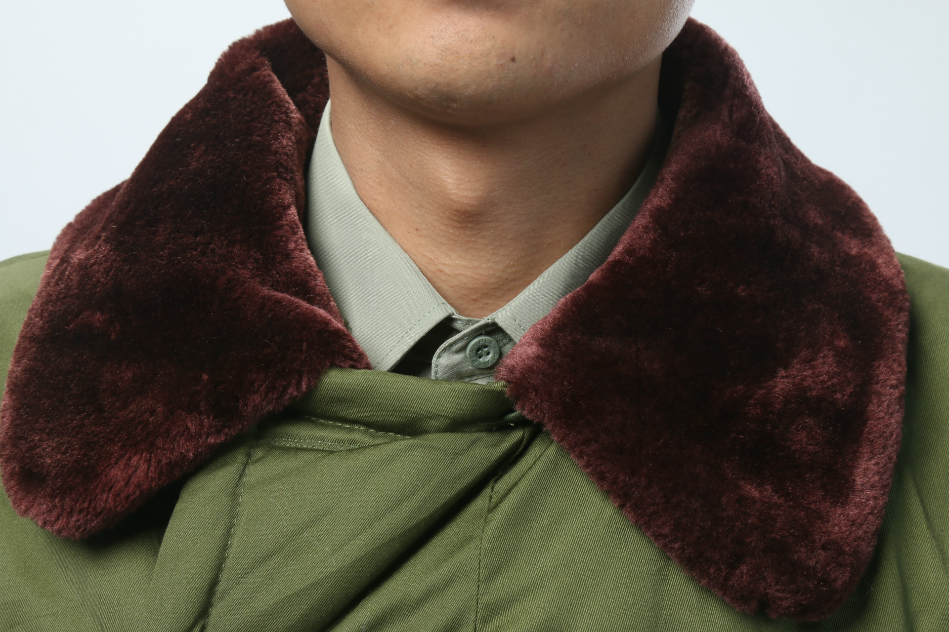 正品配发85士兵军大衣纯棉花军大衣保暖防寒部队军绿棉大衣