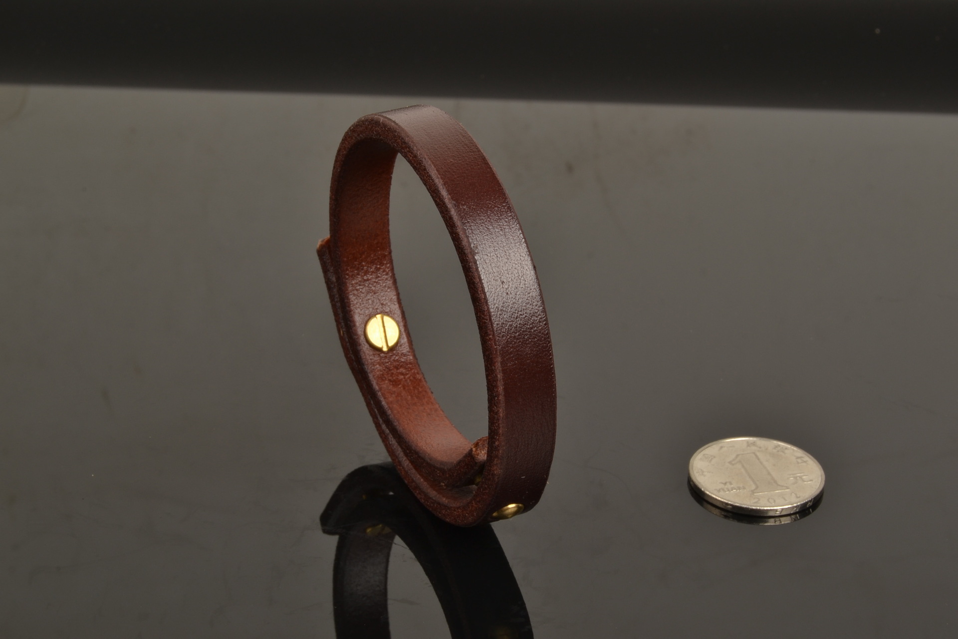 日韩版个性手工原创设计手带复古头层牛皮手镯手环男女款真皮手链