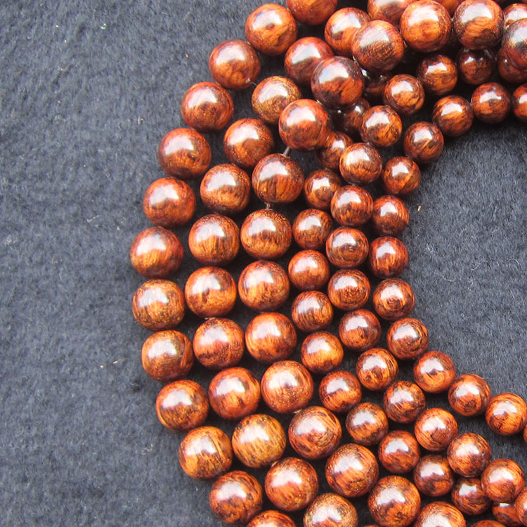 厂家批发蛇纹木满花手串佛珠蛇桑木108颗精工8mm念珠手链