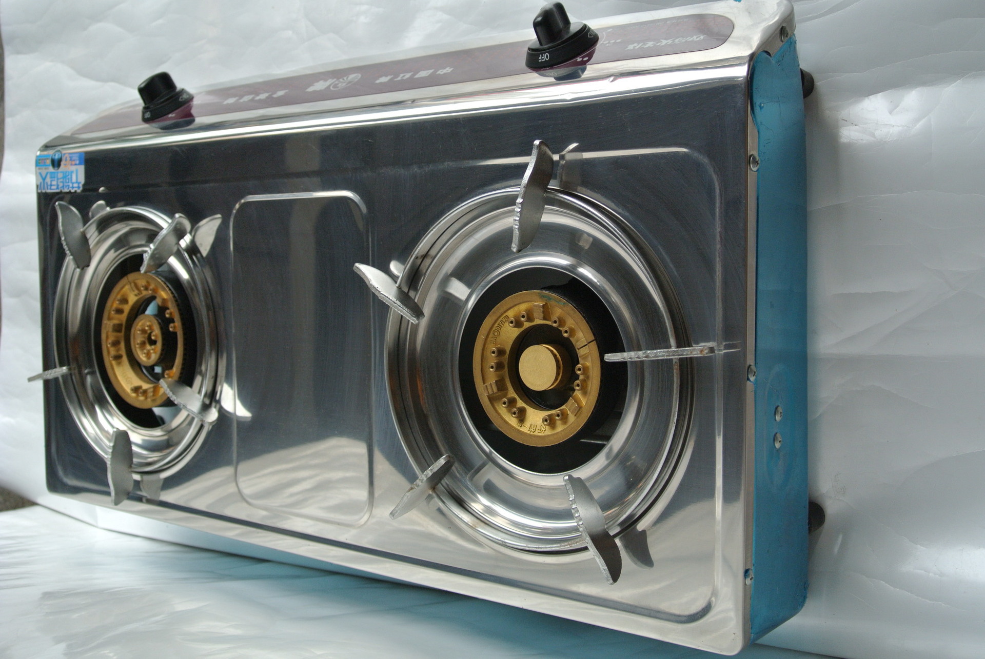 005双炉红牌燃气灶台式灶具双灶老式灶天然气液化气煤气灶