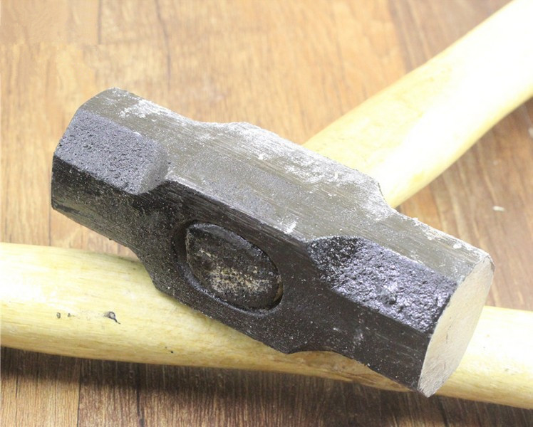 9元百货 八角铁锤 木手柄锤子 铁榔头 十元店五金工具批发