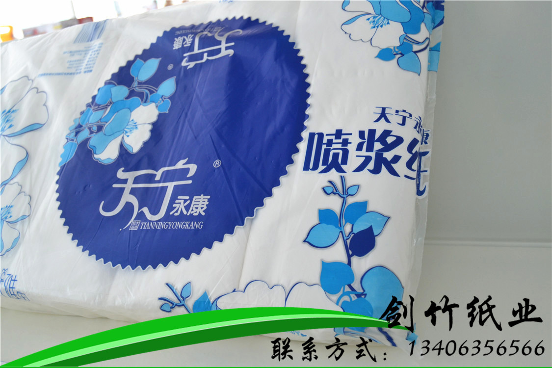 卫生纸 喷浆卫生纸高品质原生木浆柔韧高品质生活用纸厂家直销