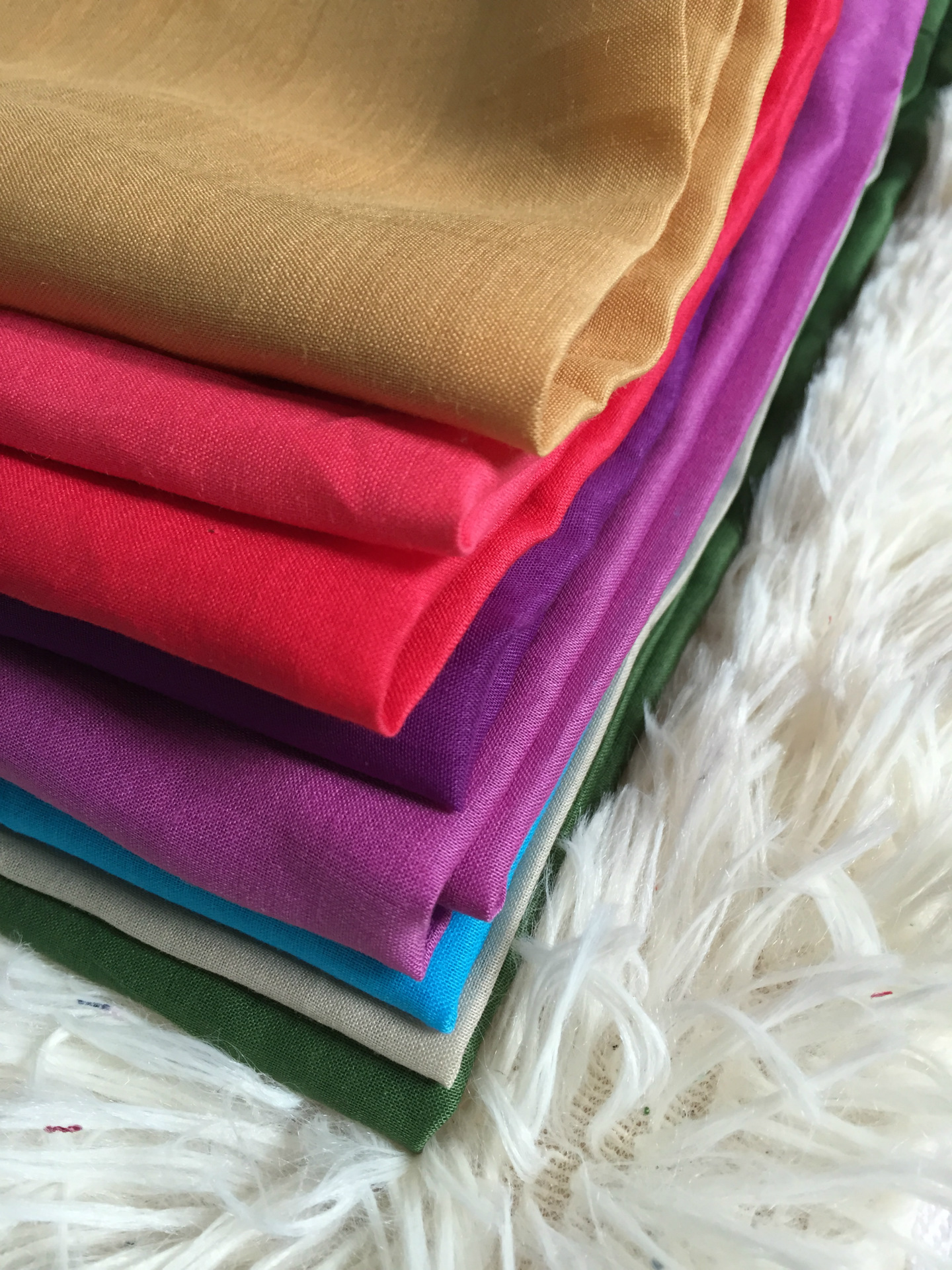 天然苎麻棉混纺面料 棉麻交织素色染色布 高支麻中国风亚麻苎.