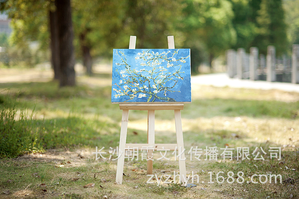 梵高的杏花:新生命的祈祷\/自油自画