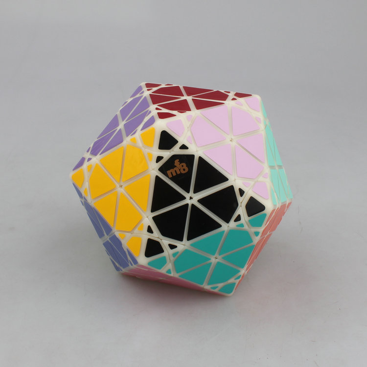 【mf8二十面体魔方原色3号】eitans star 魔方吧 原色20面体3号