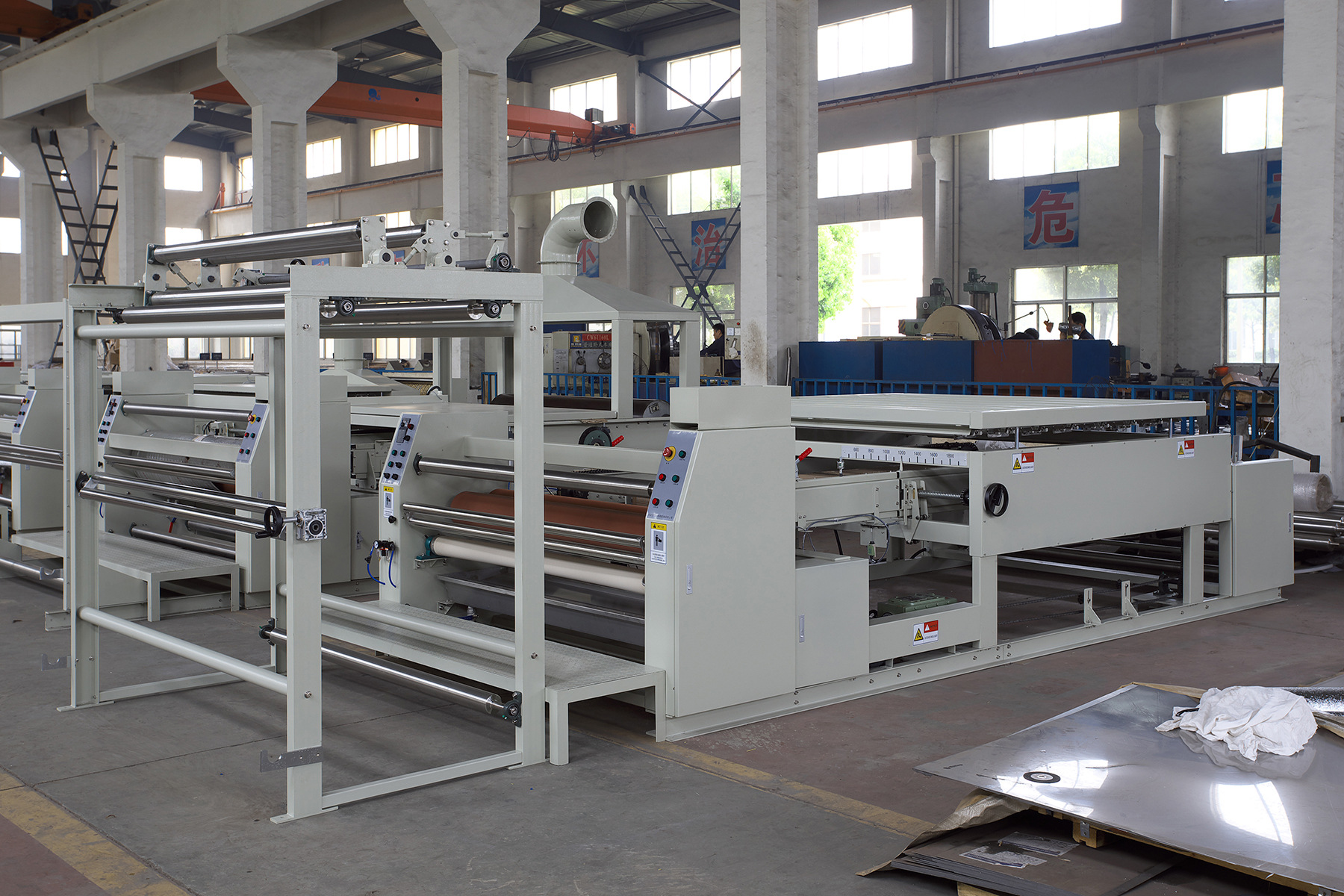 供应:数码印花上浆机,托网上浆机,小型上浆机,蒸汽烘筒上浆机