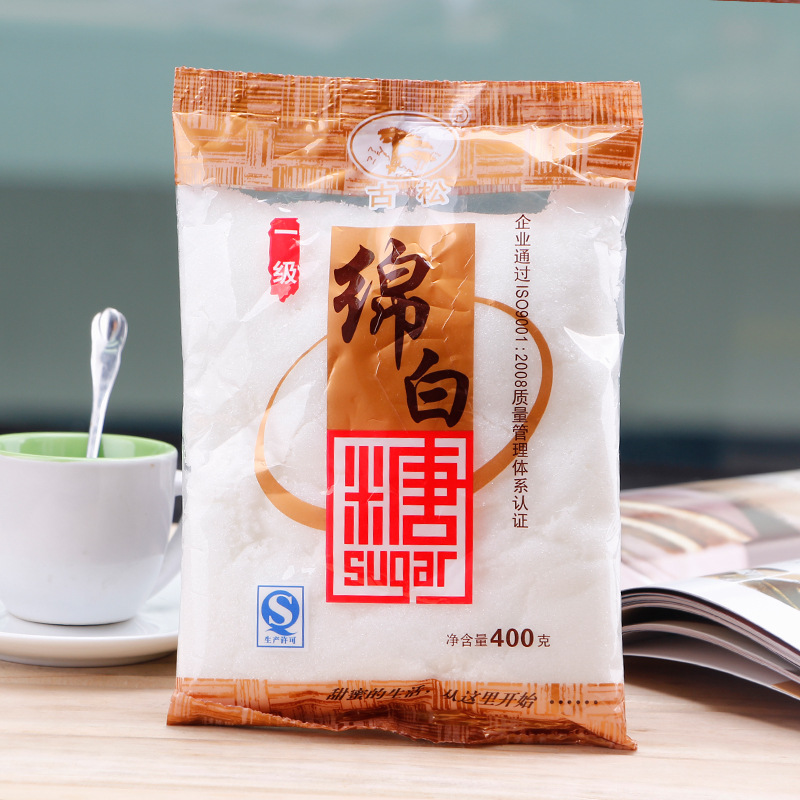 古松牌绵白糖 超细砂糖 400g--454g 烘焙原料 食用糖 - 食品饮料批发