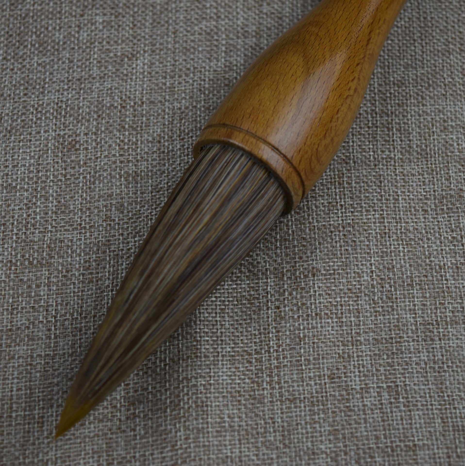 批发大毛笔牛耳京抓手抓笔斗笔 泼墨山水书画专用对联用笔