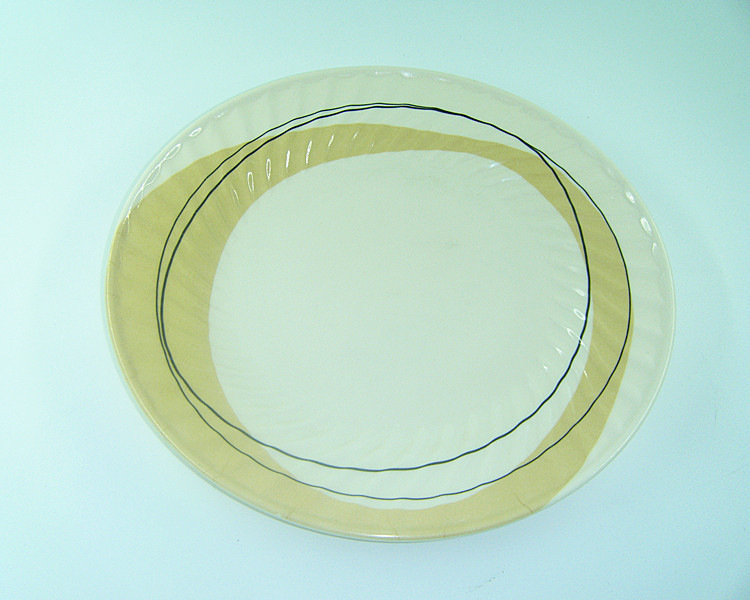 Corrugated Deep Plates Melamine Tableware Plastic Tray