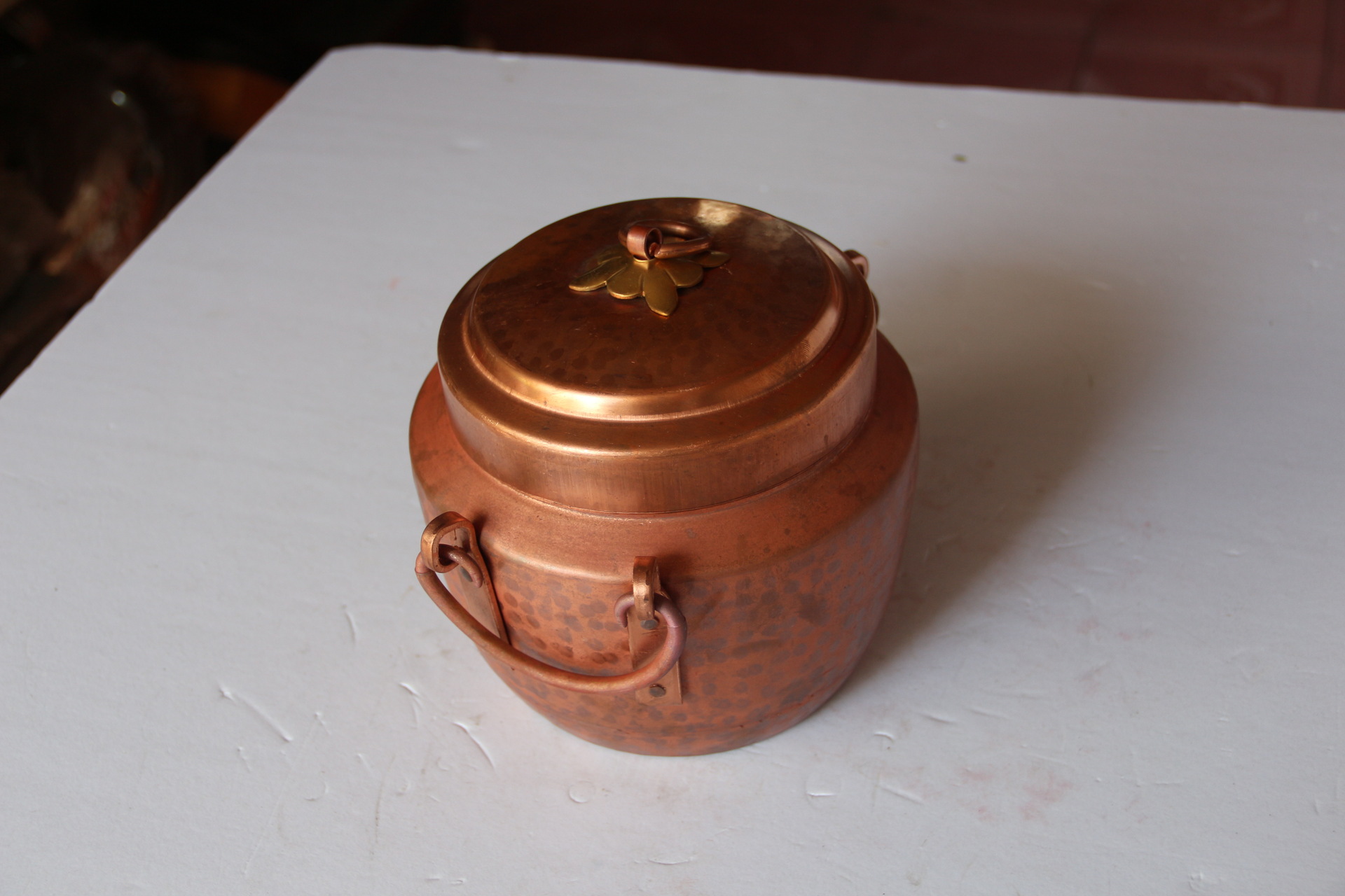 【大量供应】铜罐 小号 野炊煮饭紫铜铜罐 铜制品 手工铜制品-酒店