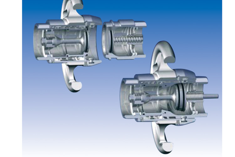 dmg干式接头trvtrm快速接头trcn080干式快速接头母头