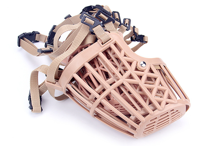 波波bobo 塑料狗嘴套 防咬套 小中大型犬选用可调节 宠物用品