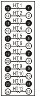 m20热流道温控箱接线方式4