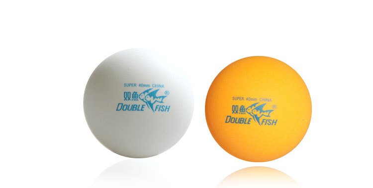 正品双鱼乒乓球 无星训练球100个装 乒