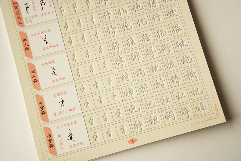 墨点书籍字帖练字模版图学生凹槽楷书连笔字练字板正行书成人dnf超时空设计图1月图片