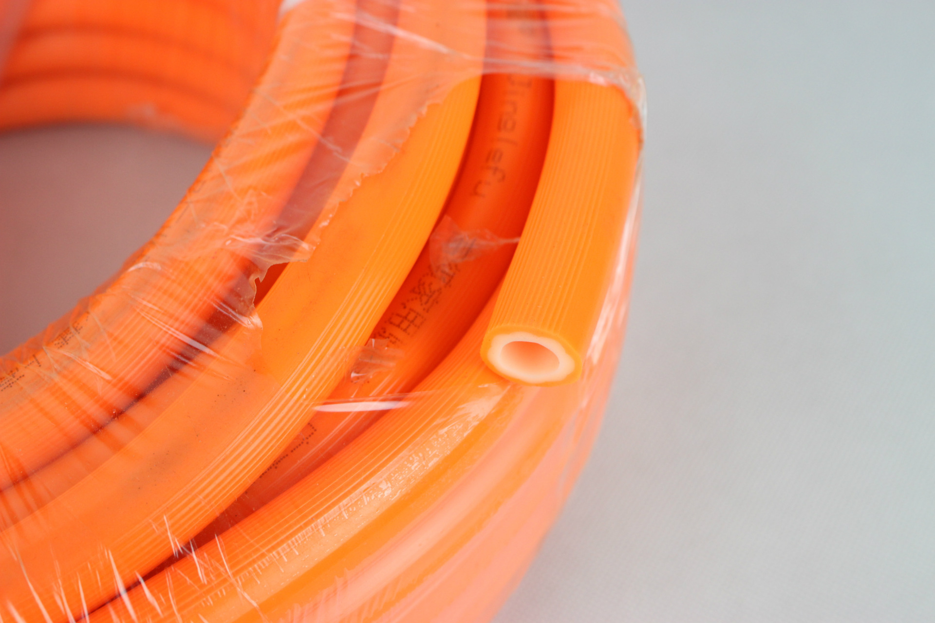 煤气管 金乐福 线条双层软管(透明橙色)适用于低压灶具,热水器