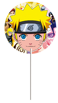 人气热卖动漫 火影忍者扇子 柄圆扇 全新加厚pp磨砂塑料